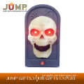 Hot selling Halloween decorations skeleton led luminous eyes screaming tombstone